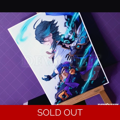 Xiao - Evaporate | A4 Print (8" x 11")